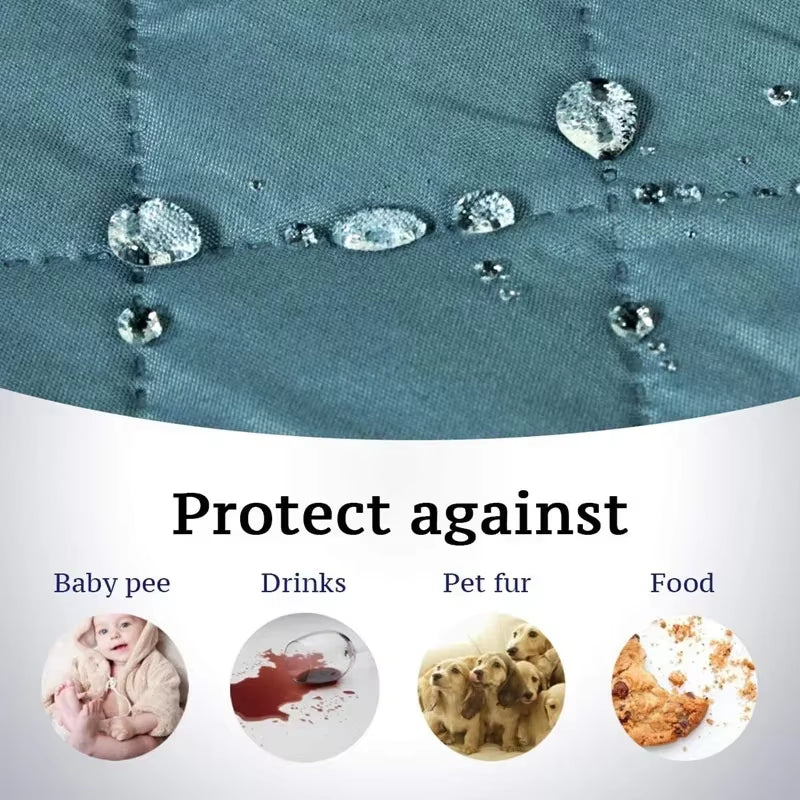 1 2 3 4 Seater Water Proof Sofa Cover Sofa Mat Kids Sofa Mat Pet Dog Couch Slipcovers for Living Room Furniture Protector Covers